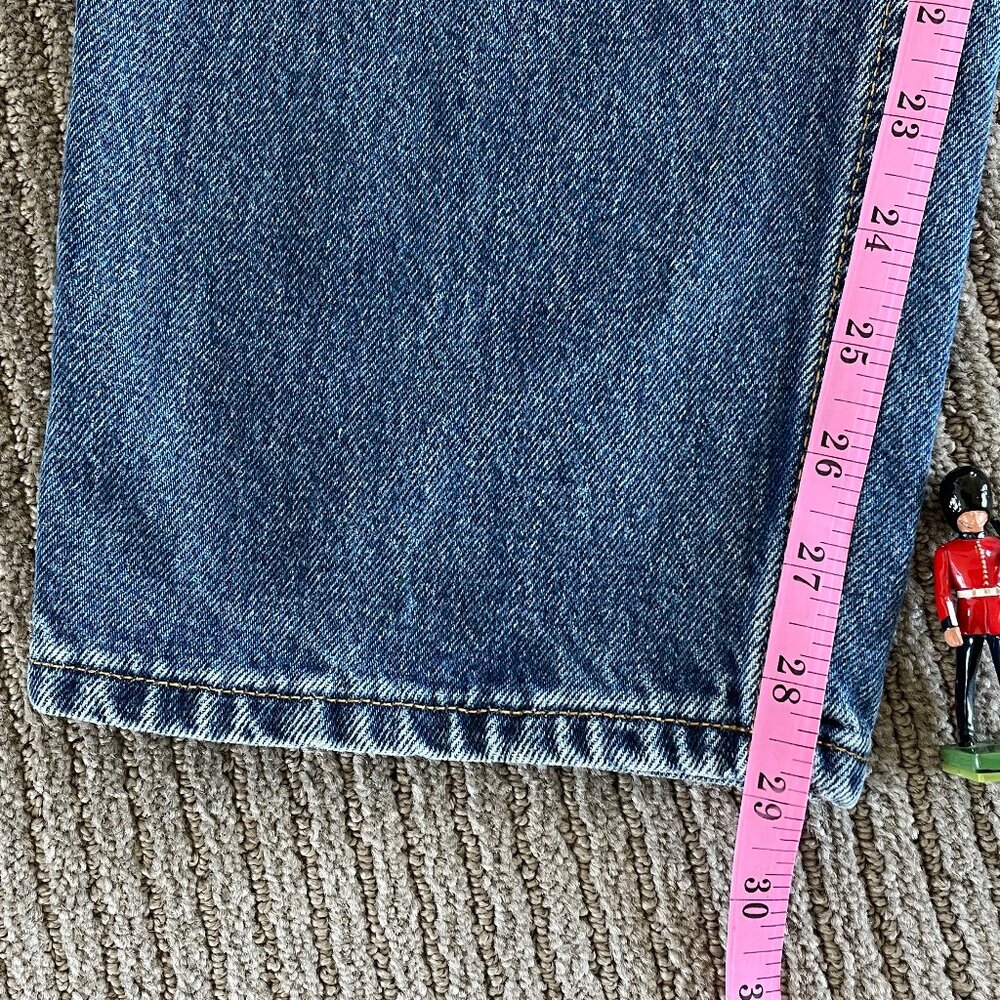 34x30 AMAZING Vintage 2001 Levi's 550 Jeans Made in USA! 100% cotton - Picture 12 of 12